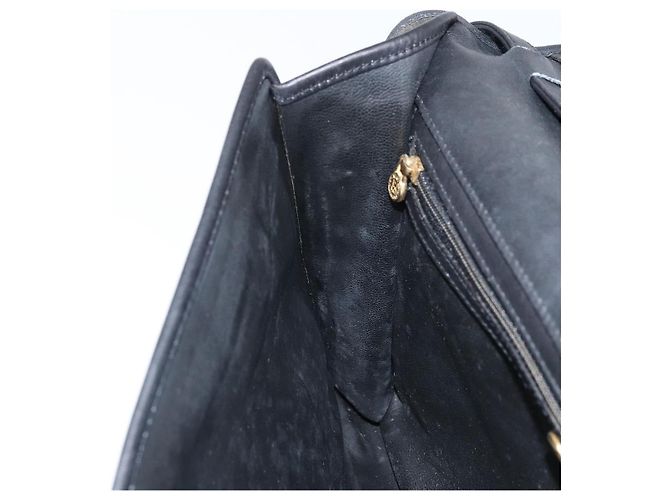 Pequin Bolsa de Ombro em Lona Pecan FENDI Preta Auth ep13179 Preto - vista 20