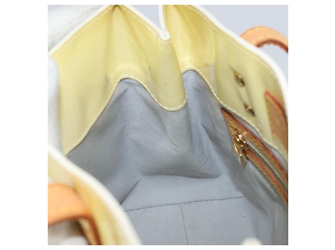 LOUIS VUITTON Monogram Vernis Reade PM Borsa a Mano Grigia M91145 LV Auth ep13110 Grigio - vista 20