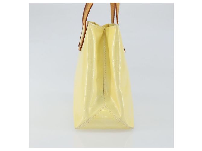 LOUIS VUITTON Monogram Vernis Reade PM Borsa a Mano Grigia M91145 LV Auth ep13110 Grigio - vista 3