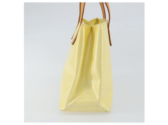 LOUIS VUITTON Monogram Vernis Reade PM Borsa a Mano Grigia M91145 LV Auth ep13110 Grigio - vista 4