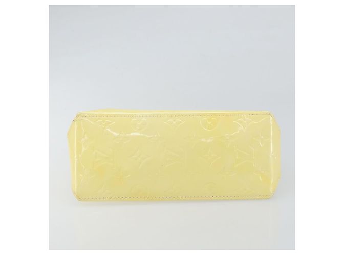 LOUIS VUITTON Monogram Vernis Reade PM Borsa a Mano Grigia M91145 LV Auth ep13110 Grigio - vista 5