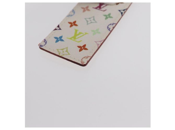 LOUIS VUITTON Lesezeichen Kadu Monogramm Multicolor M99196 LV Auth 163475V Weiß - Ansicht 14