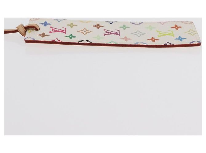LOUIS VUITTON Lesezeichen Kadu Monogramm Multicolor M99196 LV Auth 163475V Weiß - Ansicht 4
