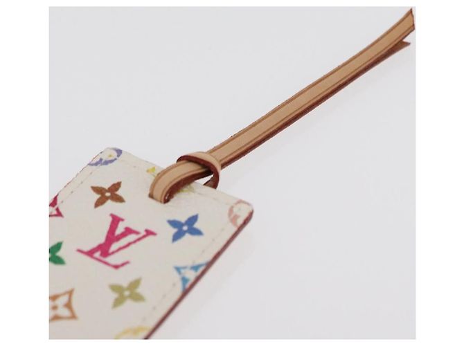 LOUIS VUITTON Lesezeichen Kadu Monogramm Multicolor M99196 LV Auth 163475V Weiß - Ansicht 7
