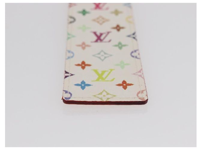LOUIS VUITTON Lesezeichen Kadu Monogramm Multicolor M99196 LV Auth 163475V Weiß - Ansicht 8