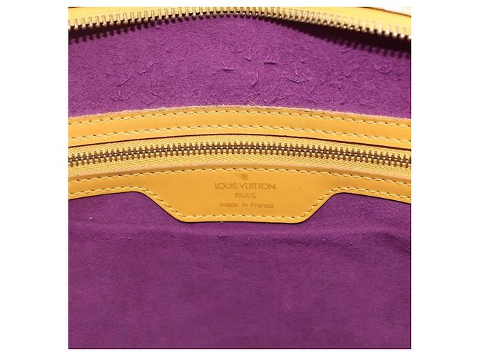 LOUIS VUITTON Epi Saint Jacques Shopping Shoulder Bag Yellow M52269 Auth 170573 - view 17
