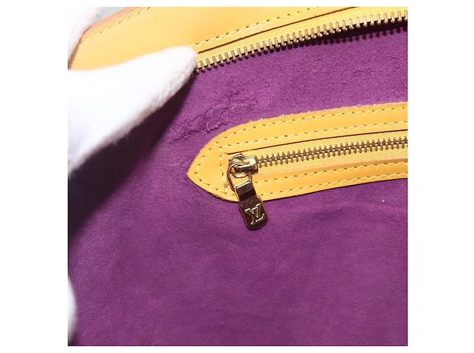 LOUIS VUITTON Epi Saint Jacques Shopping Shoulder Bag Yellow M52269 Auth 170573 - view 18