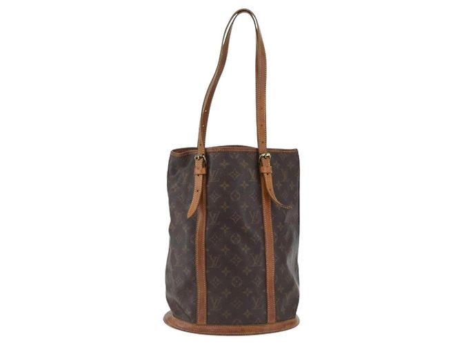 LOUIS VUITTON Borsa a Spalla Monogram Bucket GM M42236 LV Auth 171401 Monogramma - vista 13