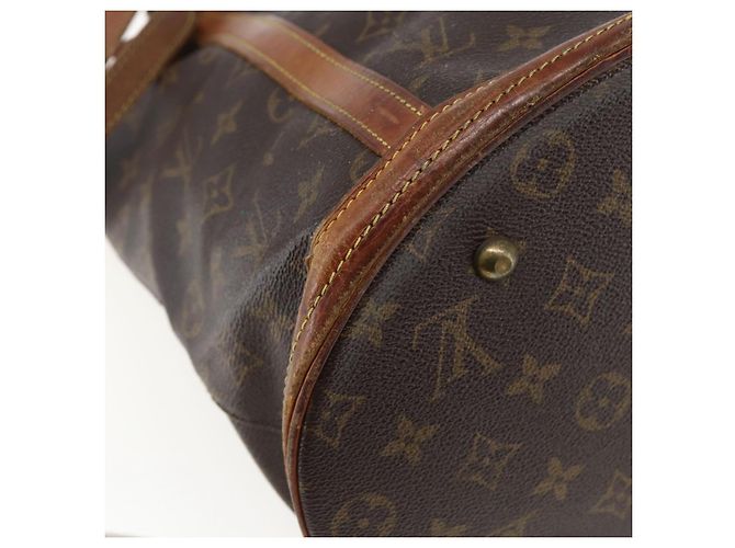 LOUIS VUITTON Borsa a Spalla Monogram Bucket GM M42236 LV Auth 171401 Monogramma - vista 16
