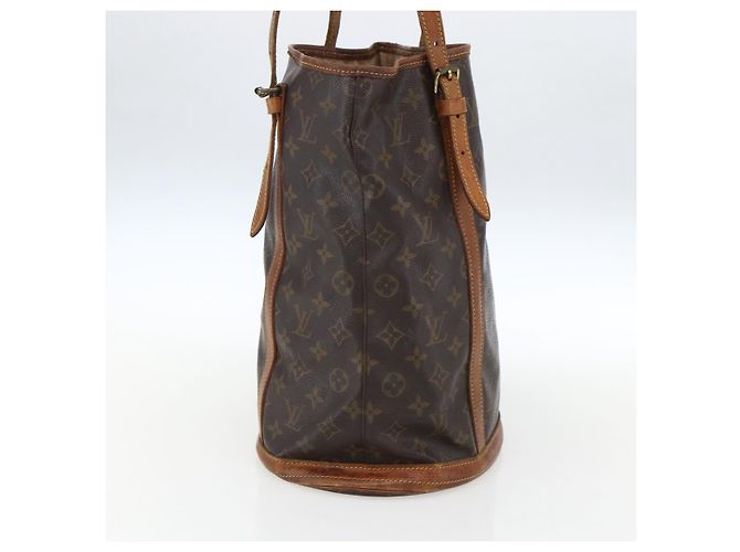 LOUIS VUITTON Borsa a Spalla Monogram Bucket GM M42236 LV Auth 171401 Monogramma - vista 3