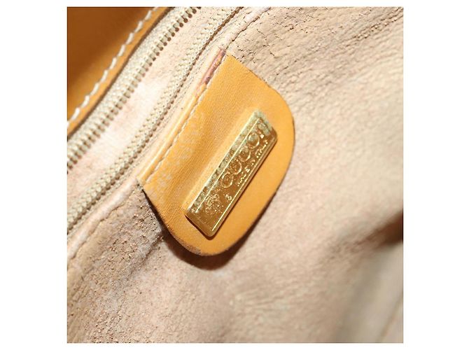 Gucci Borsa a Spalla Micro GG Supreme PVC Beige Oro 004 106 0024 Auth BA10006 D'oro - vista 19