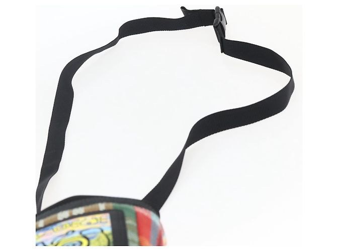 LOEWE �~ EYE Nature Shoulder Bag Canvas Multicolor Auth 149900SAM Multiple colors - view 14