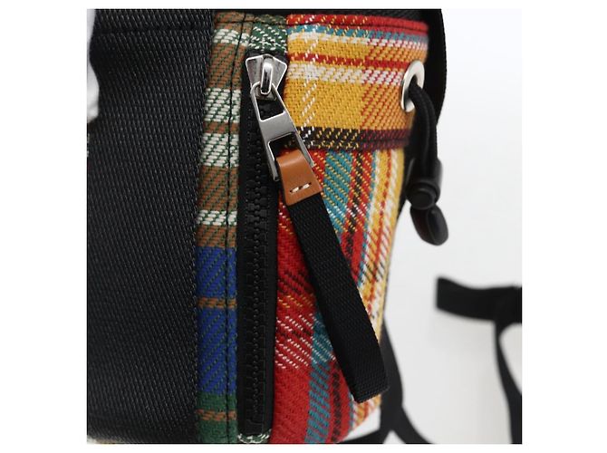 LOEWE �~ EYE Nature Shoulder Bag Canvas Multicolor Auth 149900SAM Multiple colors - view 18