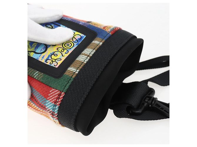 LOEWE �~ EYE Nature Shoulder Bag Canvas Multicolor Auth 149900SAM Multiple colors - view 6