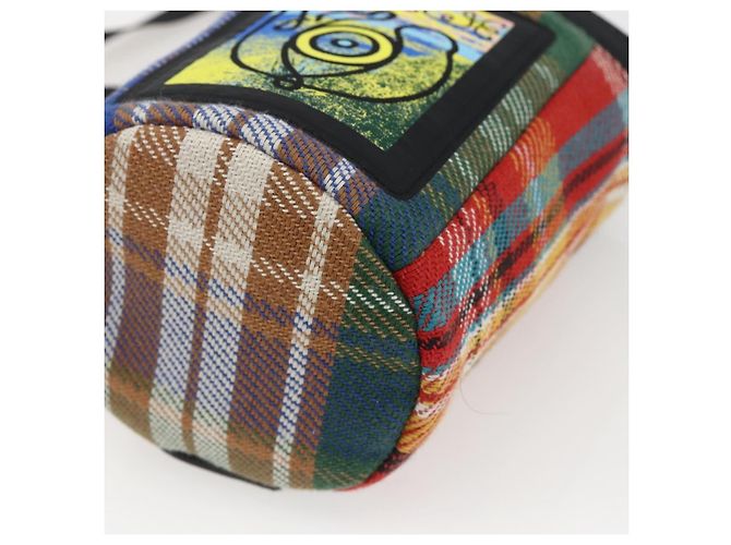 LOEWE �~ EYE Nature Shoulder Bag Canvas Multicolor Auth 149900SAM Multiple colors - view 9