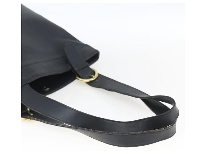 Coach Borsa Tote in Pelle Nera e Oro Auth am9267 Nero D'oro - vista 6