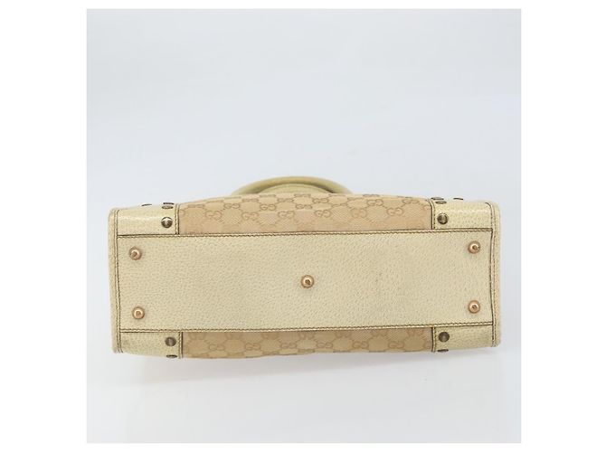 GUCCI GG Canvas Tote Bag Beige Gold 124261 Auth ep13162 - Ansicht 5