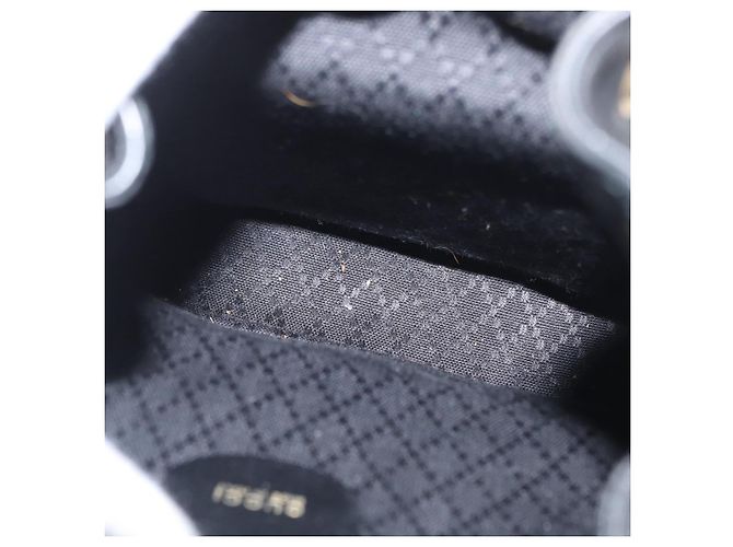 Zaino in Pelle Gucci Bamboo Nero Oro 003 2058 0030 Auth gh1708 - vista 11