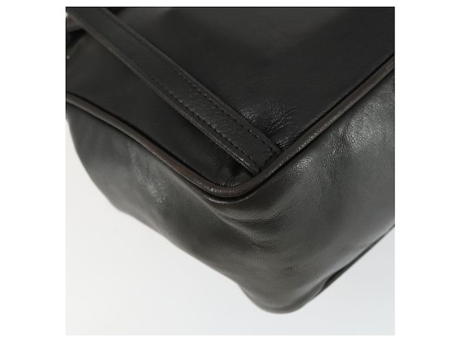 Zaino BALLY in pelle marrone oro Auth BA10063 D'oro - vista 17