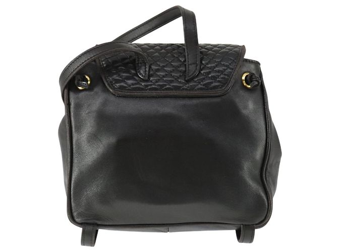 Zaino BALLY in pelle marrone oro Auth BA10063 D'oro - vista 2
