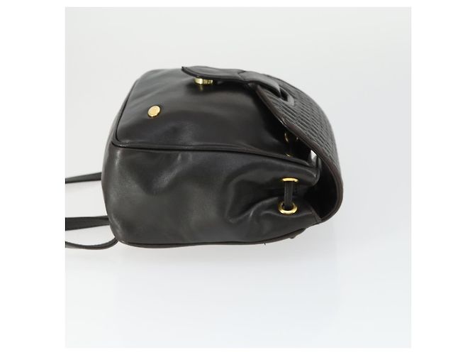 Zaino BALLY in pelle marrone oro Auth BA10063 D'oro - vista 3
