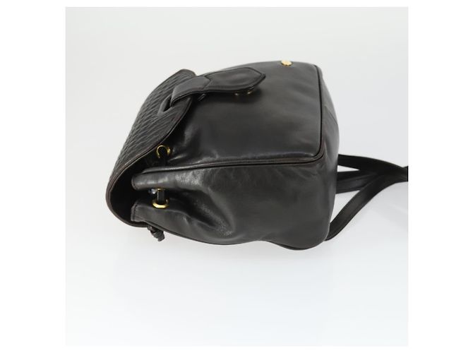 Zaino BALLY in pelle marrone oro Auth BA10063 D'oro - vista 4
