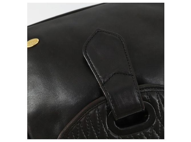 Zaino BALLY in pelle marrone oro Auth BA10063 D'oro - vista 9
