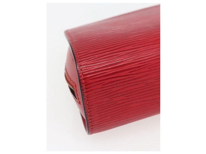 LOUIS VUITTON Pochette Epi Dauphine PM Rosso Castigliano M48447 LV Auth ka2148 - vista 16
