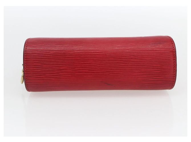 LOUIS VUITTON Pochette Epi Dauphine PM Rosso Castigliano M48447 LV Auth ka2148 - vista 6