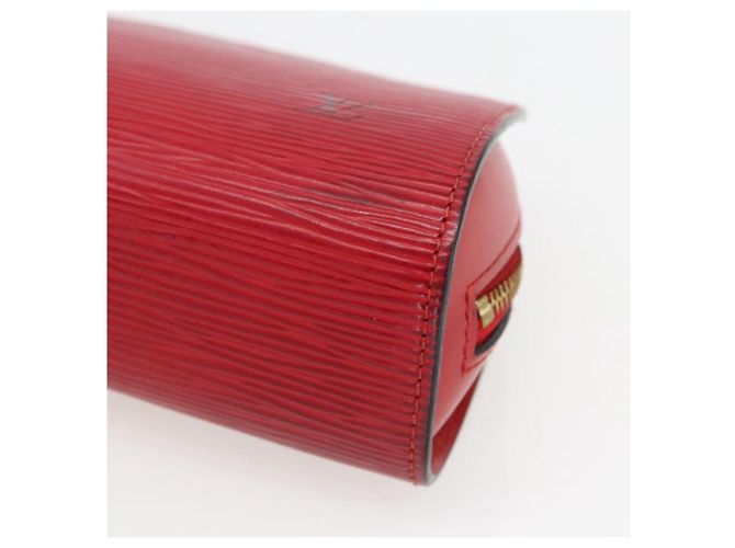 LOUIS VUITTON Pochette Epi Dauphine PM Rosso Castigliano M48447 LV Auth ka2148 - vista 7