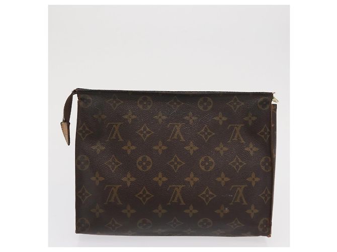 LOUIS VUITTON Clutch Monogram Taiga 2 Set Verde LV Auth ka2098 Monogramma - vista 10
