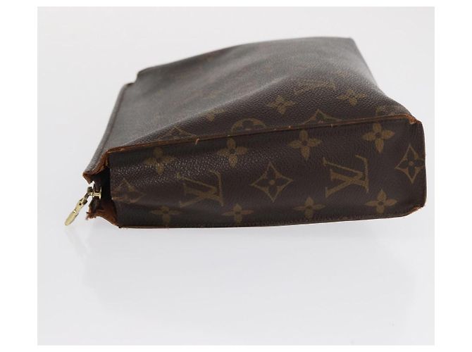 LOUIS VUITTON Clutch Monogram Taiga 2 Set Verde LV Auth ka2098 Monogramma - vista 11