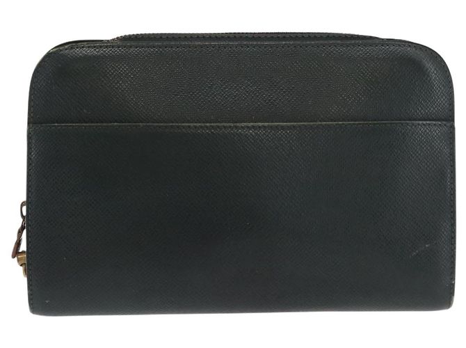 LOUIS VUITTON Clutch Monogram Taiga 2 Set Verde LV Auth ka2098 Monogramma - vista 3