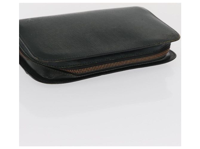 LOUIS VUITTON Clutch Monogram Taiga 2 Set Verde LV Auth ka2098 Monogramma - vista 5