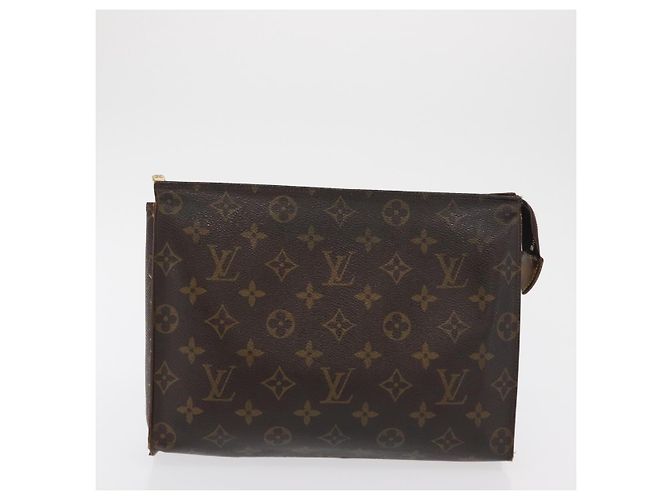 LOUIS VUITTON Clutch Monogram Taiga 2 Set Verde LV Auth ka2098 Monogramma - vista 9