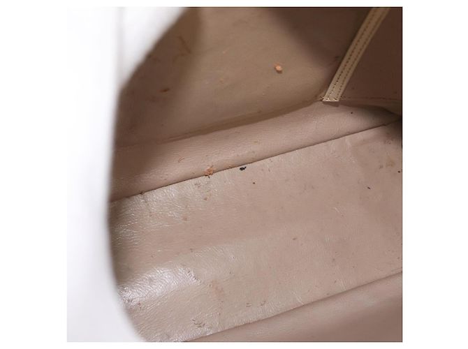 Gucci Handtasche aus Leder in Weiß und Silber Auth ep13227 - Ansicht 11
