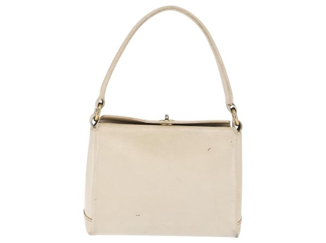 Gucci Handtasche aus Leder in Weiß und Silber Auth ep13227 - Ansicht 13
