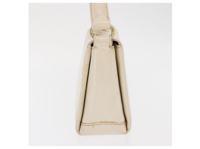 Gucci Handtasche aus Leder in Weiß und Silber Auth ep13227 - Ansicht 3