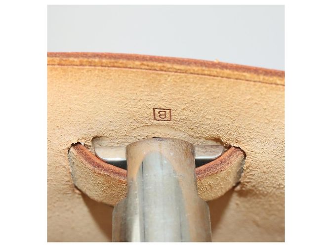 Hermès HERMES Herbag Ad PM Rucksack Canvas Leder 2in1 Beige Silber Auth 168408 - Ansicht 21