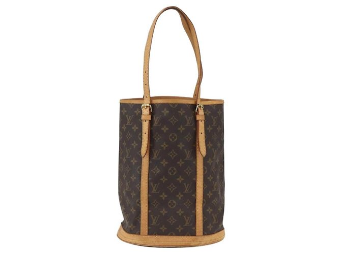LOUIS VUITTON Borsa a Spalla Monogram Bucket GM M42236 LV Auth hk3395 Monogramma - vista 13
