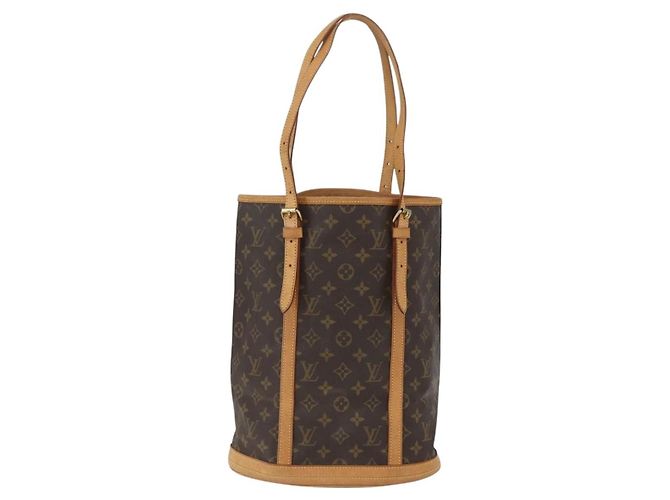LOUIS VUITTON Borsa a Spalla Monogram Bucket GM M42236 LV Auth hk3395 Monogramma - vista 2