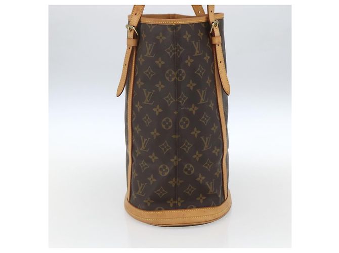 LOUIS VUITTON Borsa a Spalla Monogram Bucket GM M42236 LV Auth hk3395 Monogramma - vista 3