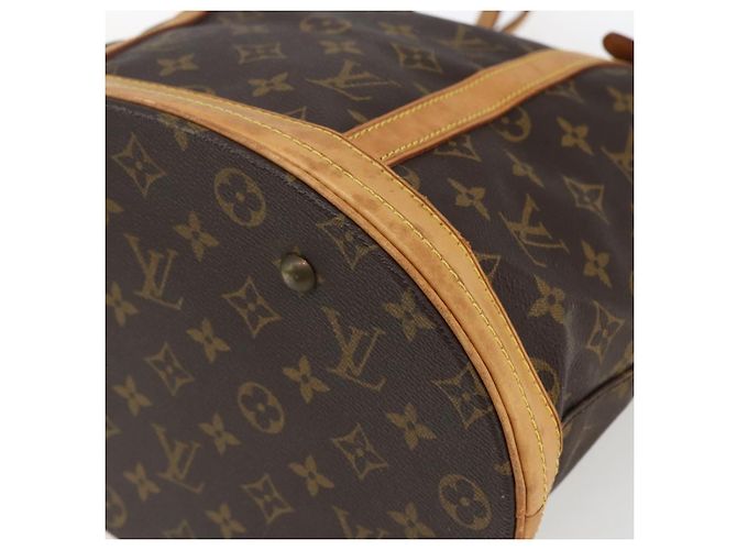 LOUIS VUITTON Borsa a Spalla Monogram Bucket GM M42236 LV Auth hk3395 Monogramma - vista 8