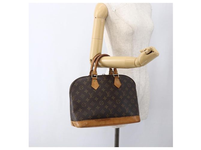 LOUIS VUITTON Borsa a Mano Monogram Alma M51130 LV Auth 170144 Monogramma - vista 20