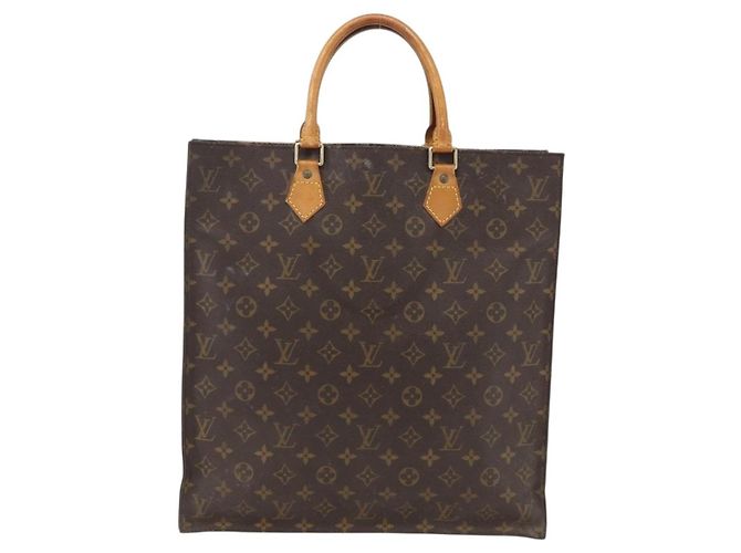 LOUIS VUITTON Borsa Sac Plat Monogram M51140 LV Auth bs33031 Monogramma - vista 13