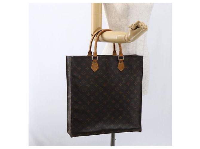 LOUIS VUITTON Borsa Sac Plat Monogram M51140 LV Auth bs33031 Monogramma - vista 19