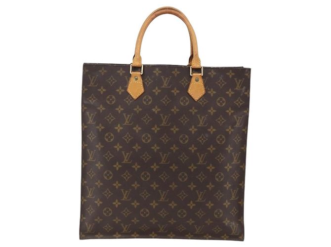 LOUIS VUITTON Borsa Sac Plat Monogram M51140 LV Auth bs33031 Monogramma - vista 2