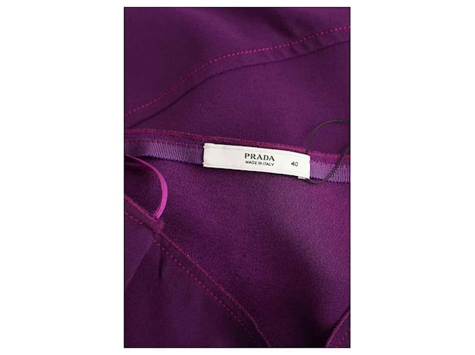 Prada Gonna viola Porpora - vista 5