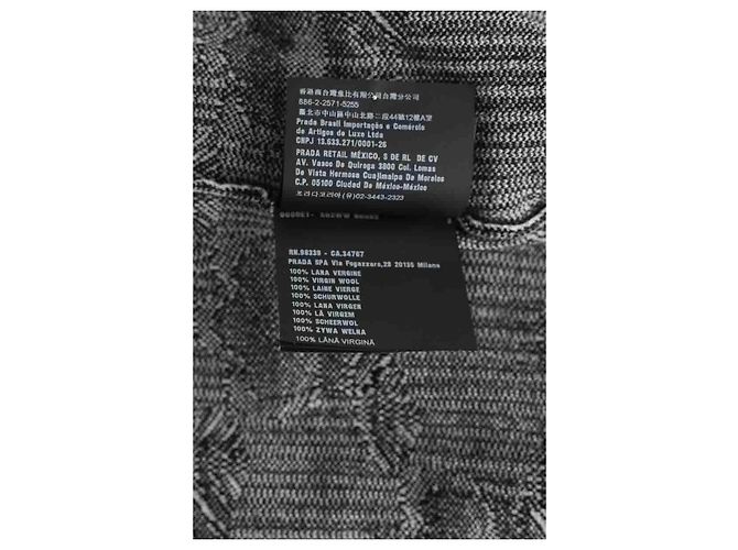Prada Pull noir - vue 4