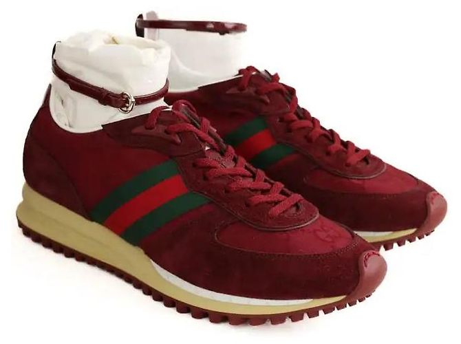 Gucci Sneakers bordeaux Bordò - vista 3